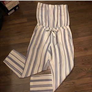 Super cute LOFT strapless jumpsuit